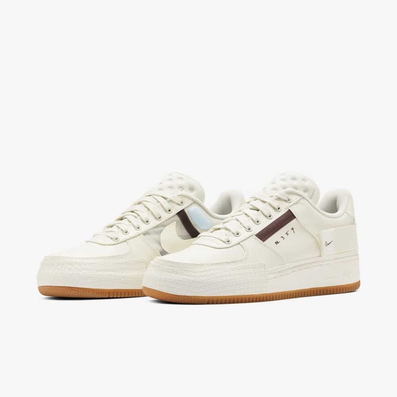 Nike Air Force 1 Type Light Ivory CJ1281 100 Grailify